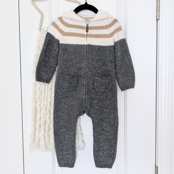 Carter's Other - Carter's Sweater Hooded Jumpsuit, 18m